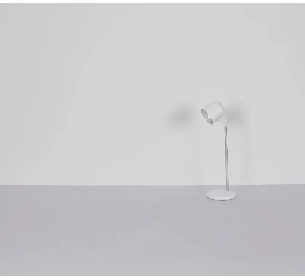 Globo 58454W - MEEYA LED 6W/3,7V érintős asztali lámpa, fehér, dimmelhető