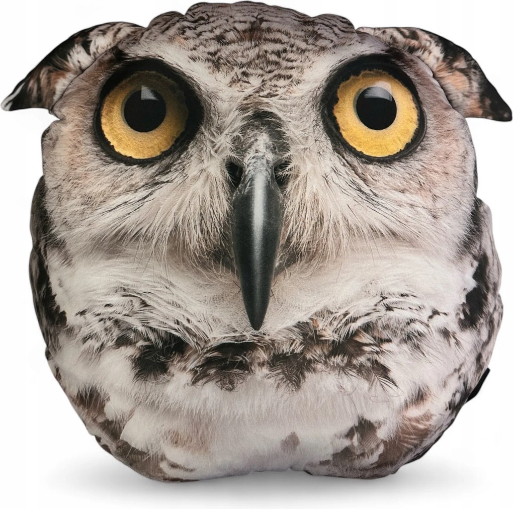 3D párna Bagoly alvás ajándék puha dekoratív nagy
