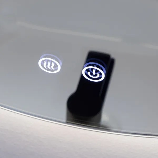 Brilagi - LED-dimmelhető, fűthető tükör beépített LED háttérvilágítással DEMI PRO LED/20W/230V átm. 60 cm IP44