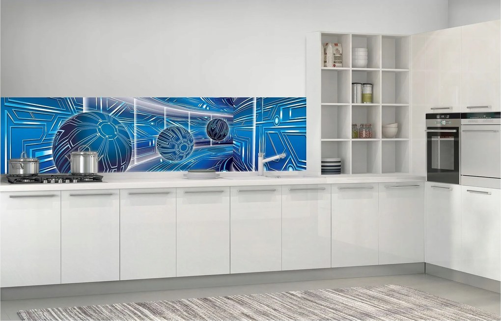 Fotótapéta Alagút Űrutazás a virtuálisságba Absztrakt 250x60 +ragasztó