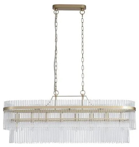 Searchlight 11400-8GO - Láncos csillár LARA 8xE27/60W/230V