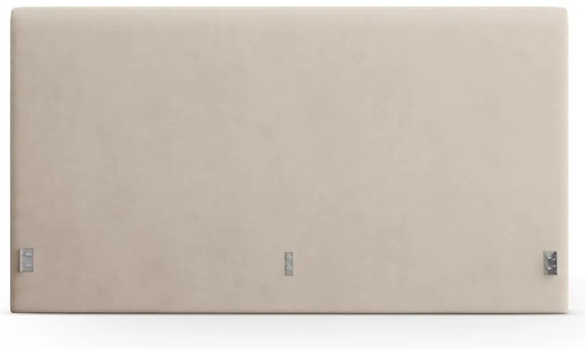 Világosbarna kárpitozott ágytámla 150,5x100 cm Remo – Micadoni