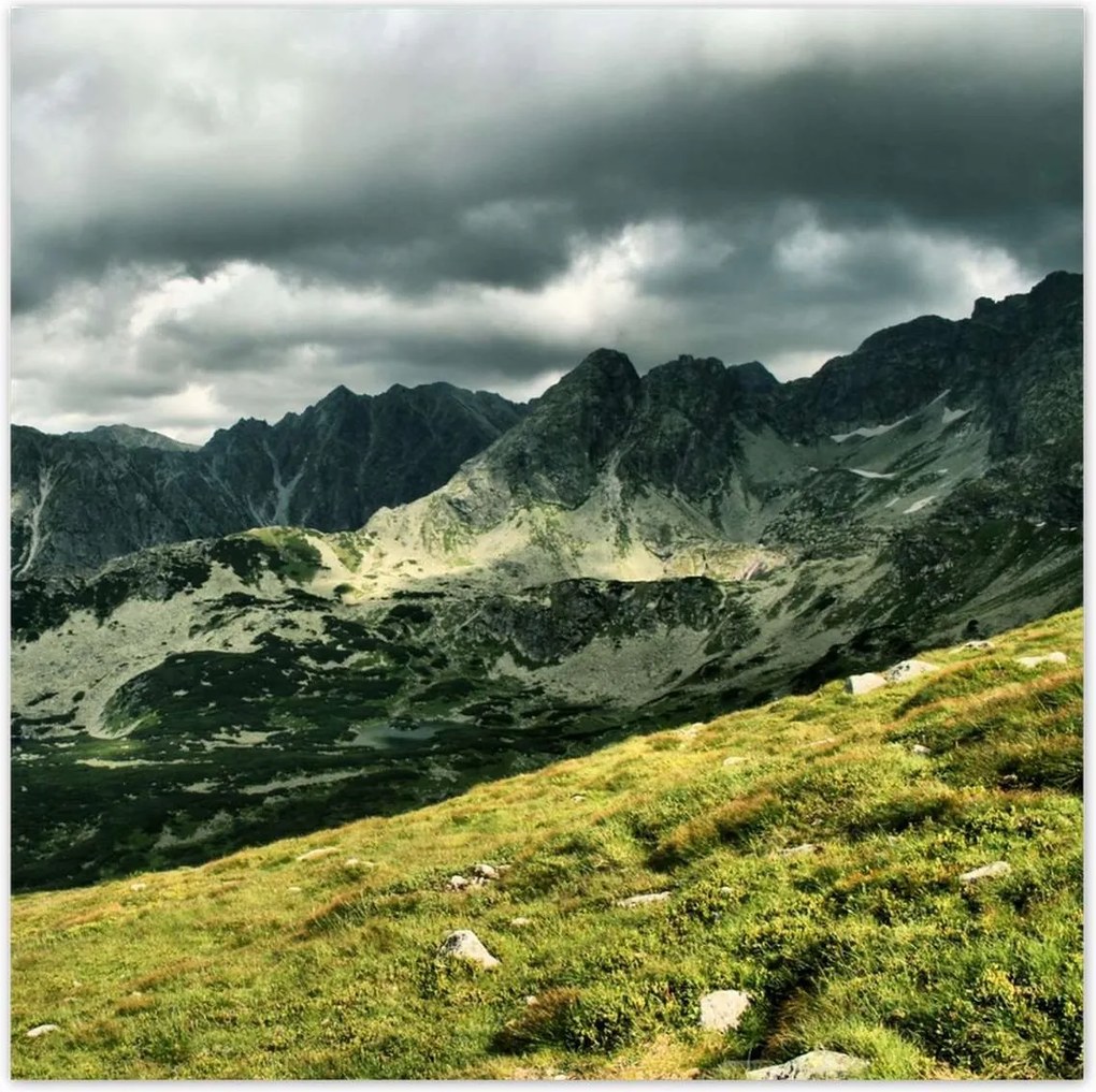 Poszterek 70x70 Tátra Lengyel hegyek Kilátás