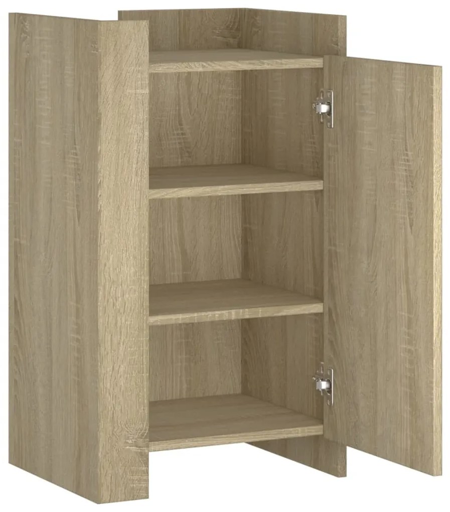 vidaXL sonoma tölgy színű szerelt fa tálalóasztal 45 x 35 x 75 cm