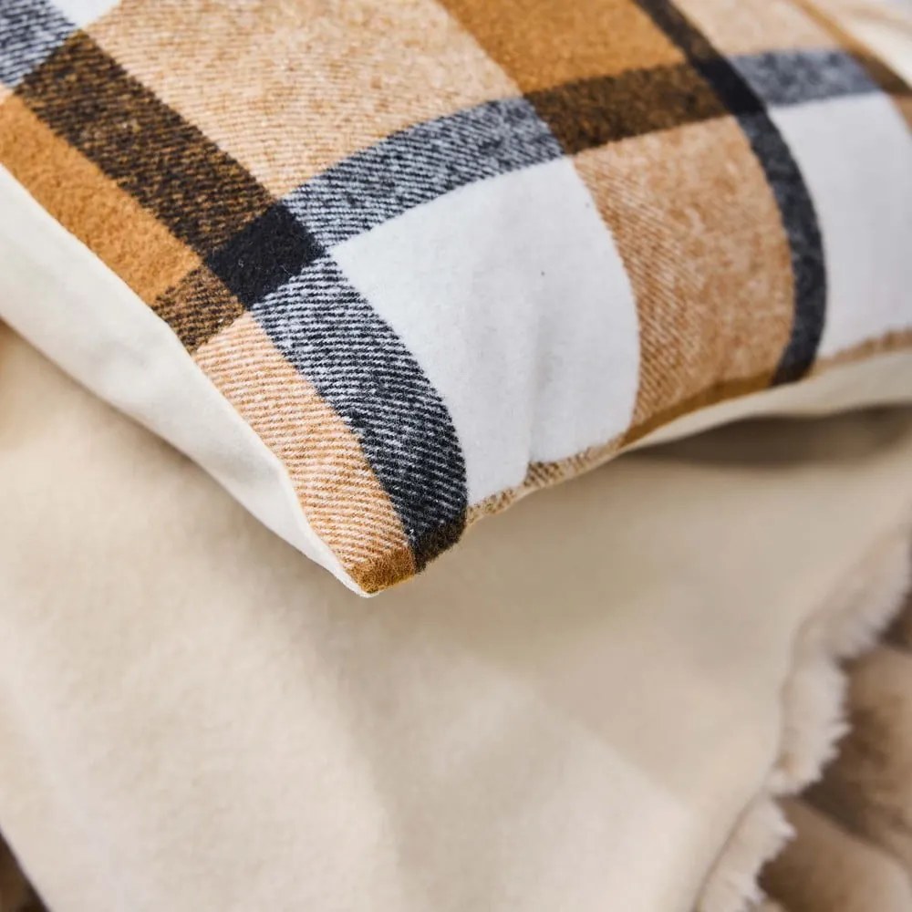 Díszpárna 45x45 cm Ecossais – douceur d'intérieur