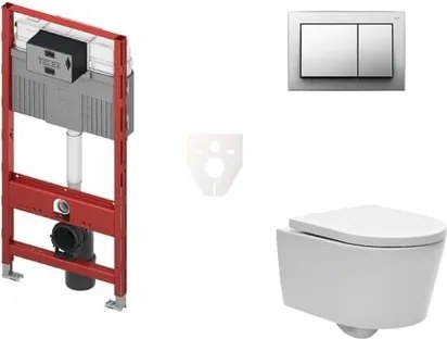 Fali WC szett TECE előtétfalas szereléshez + SAT Brevis WC SIKOTS3W2