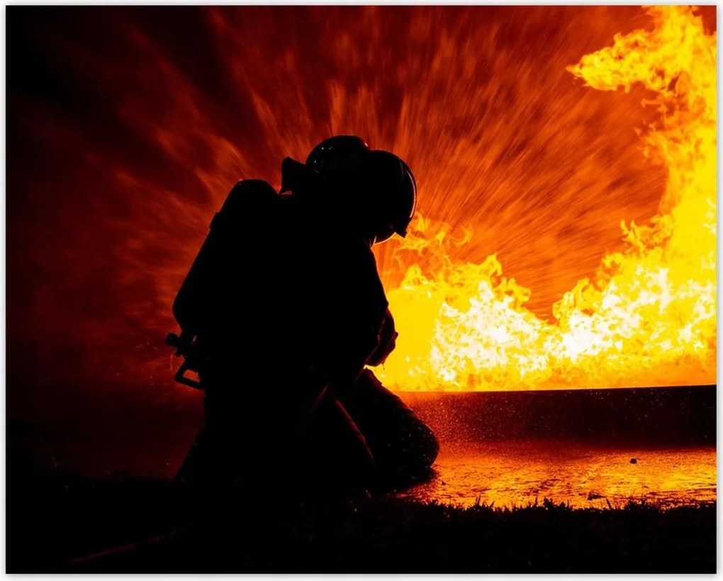 Poszterek 50x40 Tűzoltó művelet