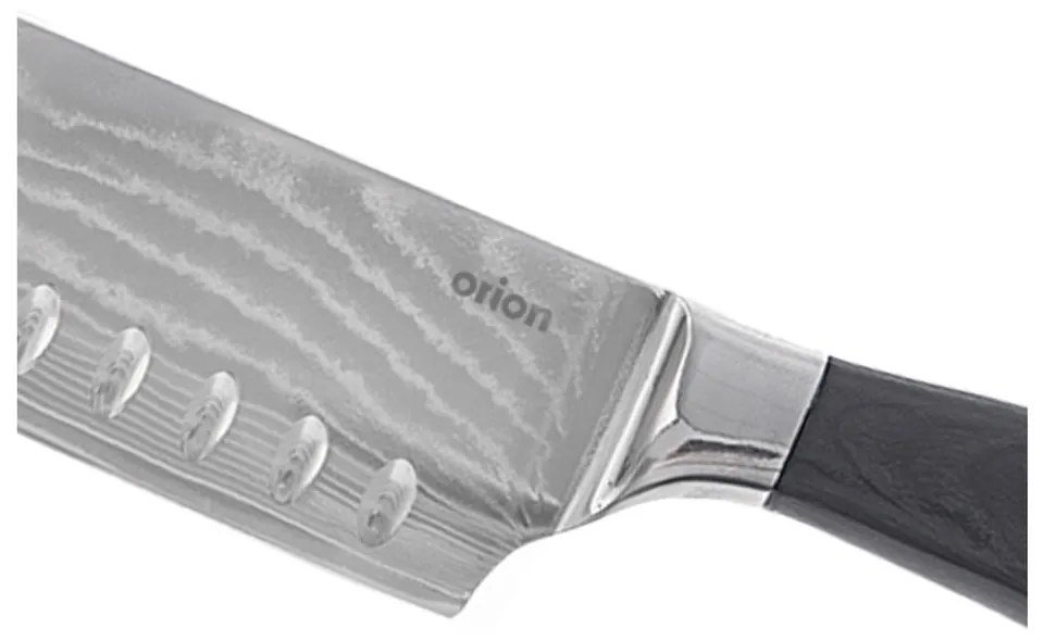 Damaszk acél santoku kés – Orion