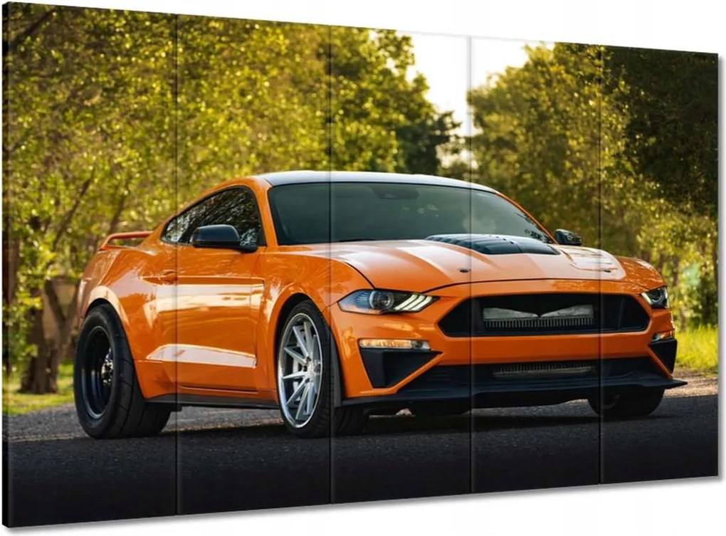 Vászonkép 100x70 Narancssárga autó
