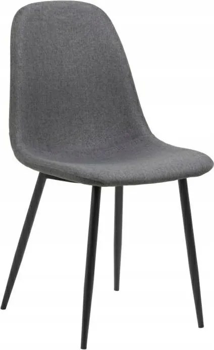 Étkezőszék Celia szürke/fekete