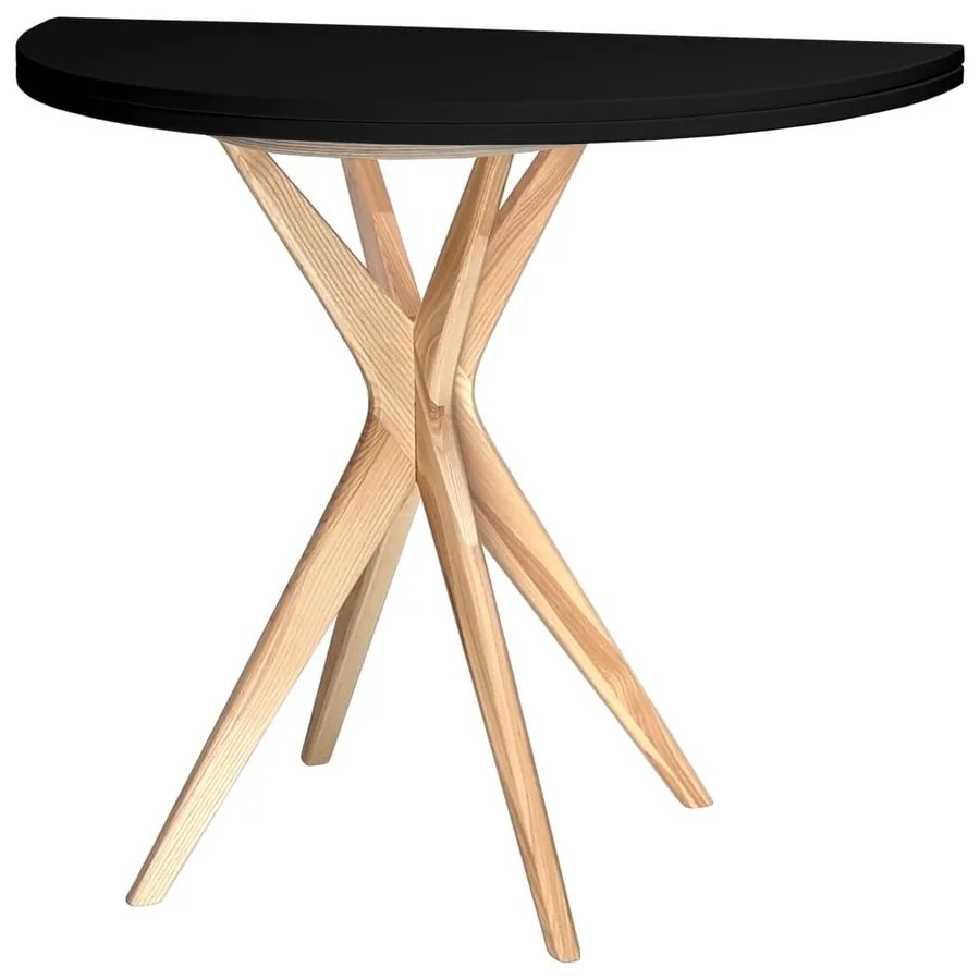 Kerek bővíthető étkezőasztal 65x90 cm Jubi – Ragaba