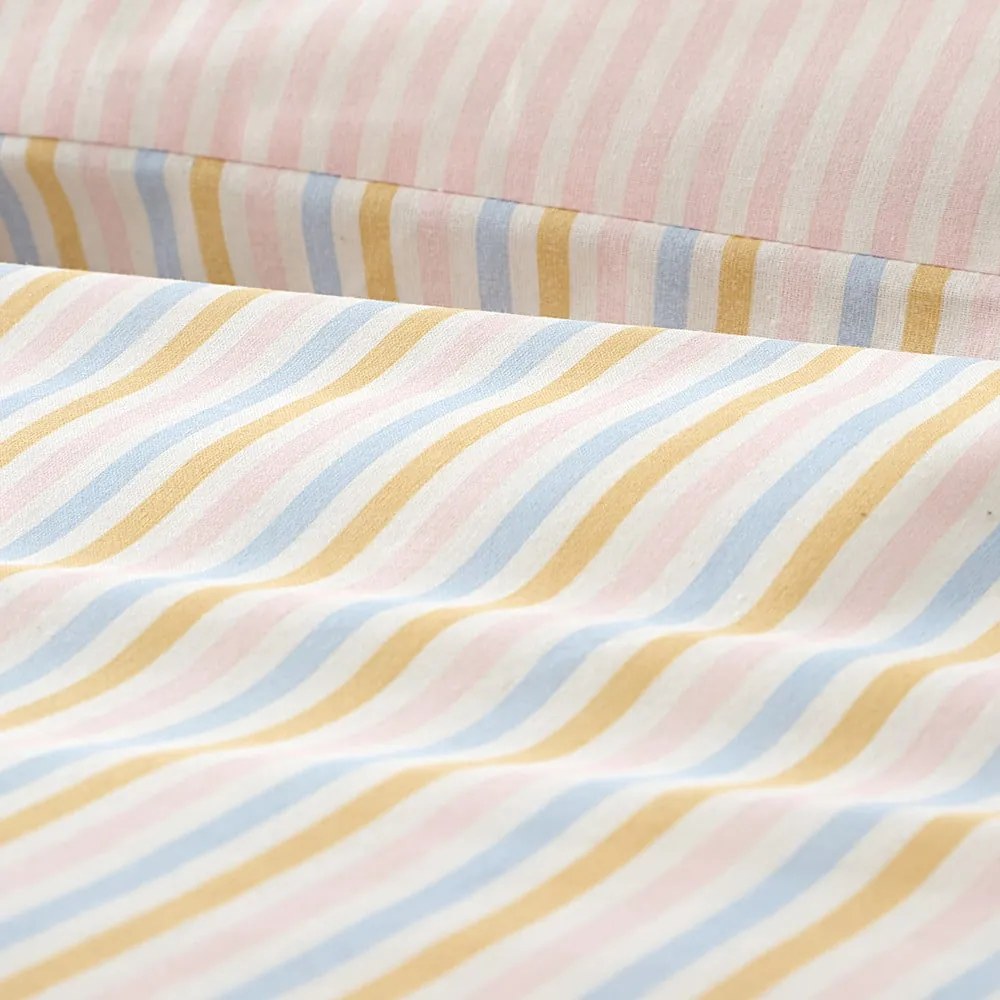 Kétszemélyes ágyneműhuzat 200x200 cm Brighton Stripe – Catherine Lansfield