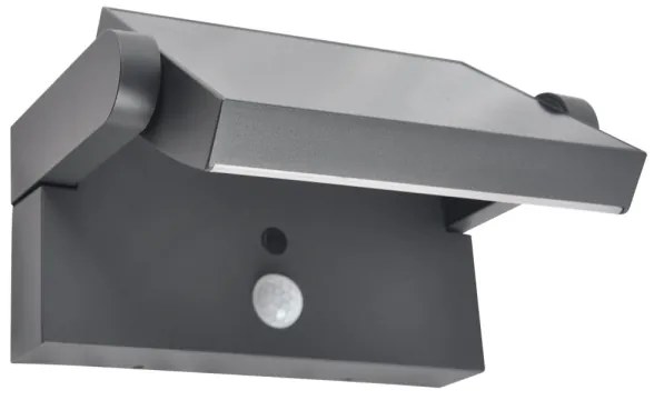 Brilagi -LED Napelemes érzékelős fali lámpa ANKLE LED/10W/3,7V 4000K IP65