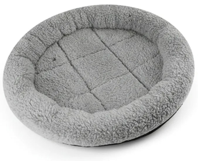 Waffle kerek cicafekhely, szürke