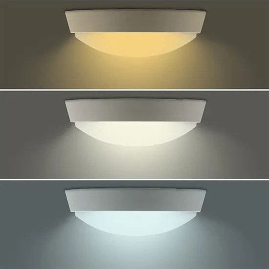 Solight WO779-2 - Kültéri LED lámpatest 20W/230V, 3000/4000/6500K, IP65, átm. 22 cm