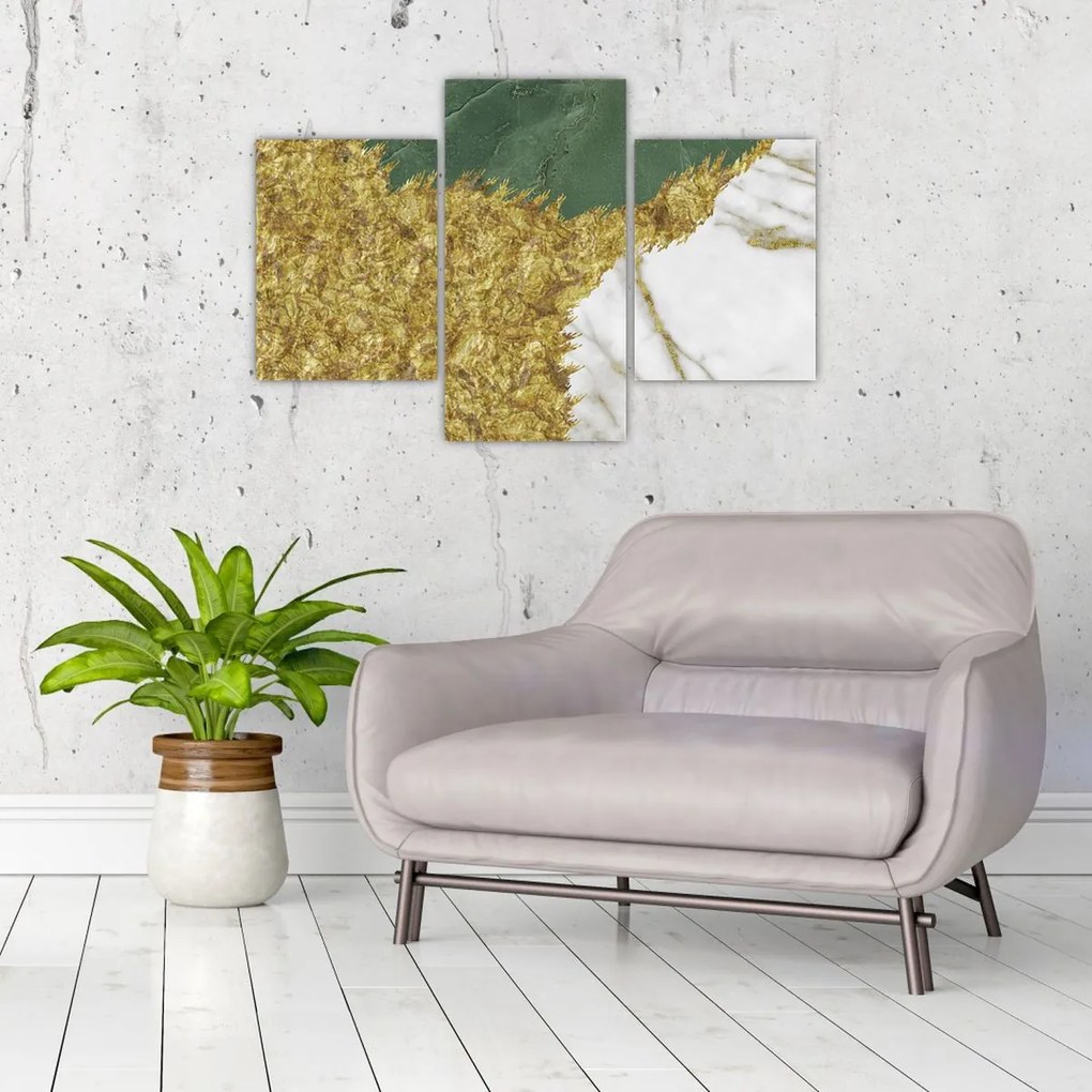 Kép - Zöld márvány N⁰2 (90x60 cm)