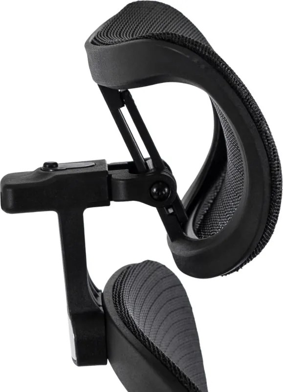 Forgószék ergonomikus kialakítással, fekete színben. KAIR