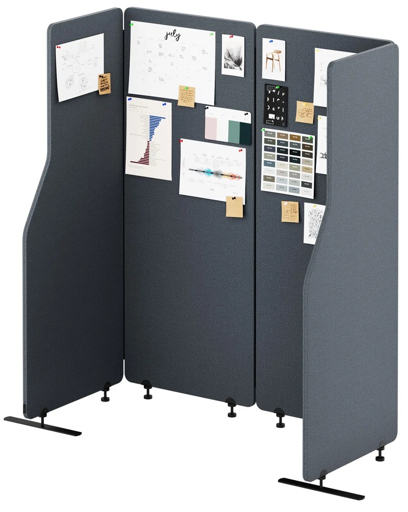 akusztikus falpanel SADIE Carbon Fog 240/145 cm