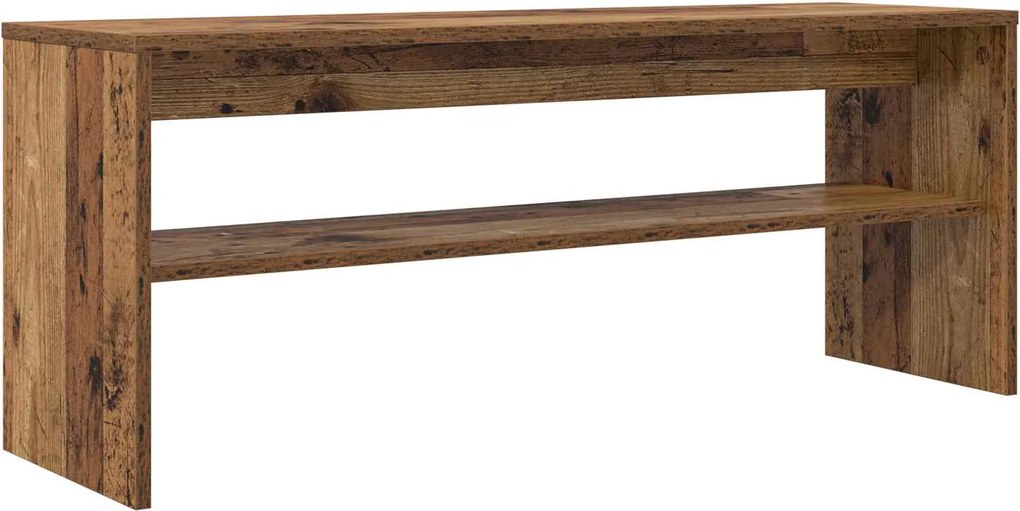 vidaXL TV szekrény Öreg fa 100 x 30 x 40 cm Faanyag