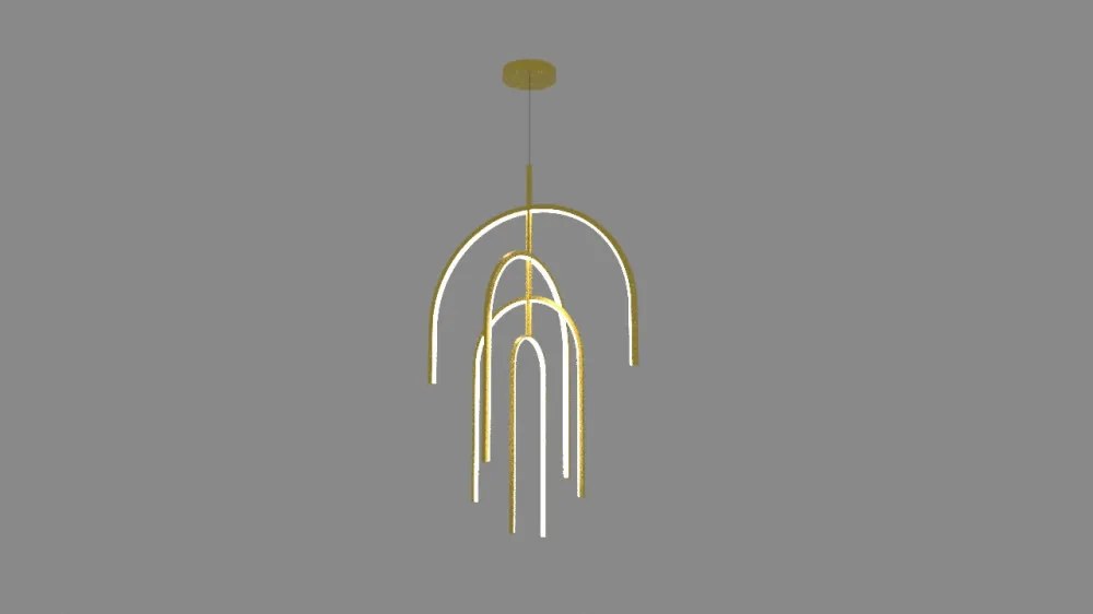 ZAMBELIS 1933 Modern Led Függesztett Lámpa LED IP20