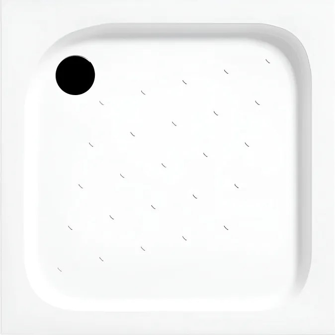 Klonberg 90x90 cm-es szögletes akril zuhanytálca