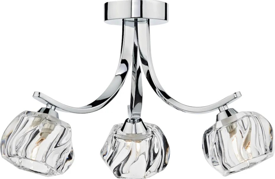 Dar Lighting IVY IVY0350 Plafonlámpa 3x40W/G9 IP20