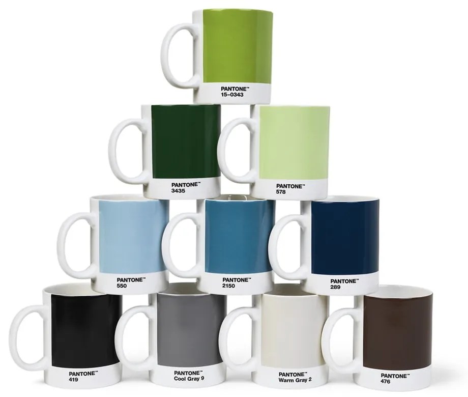 Világoskék kerámia bögre 375 ml Blue 2150 – Pantone