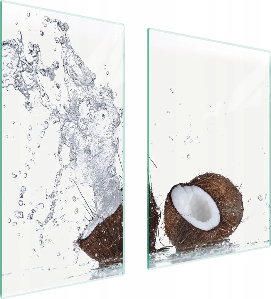 Üveg Védőlap Deszka 75x52 Kókusz Edzett Üveg