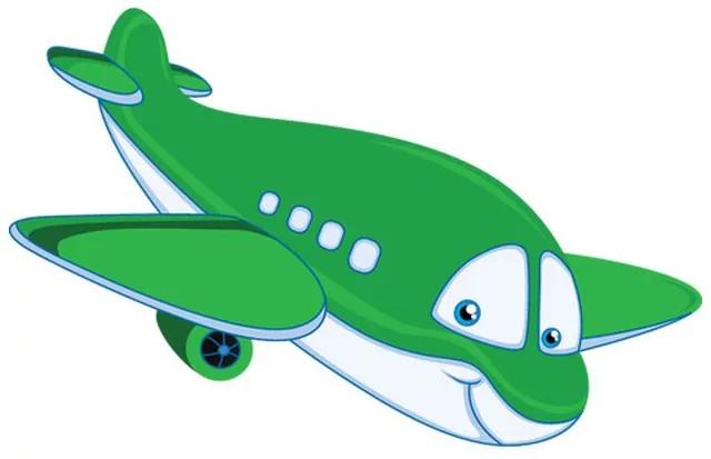 Falmatrica gyerekeknek Zöld repülő 10x10cm NK4303A_1HP