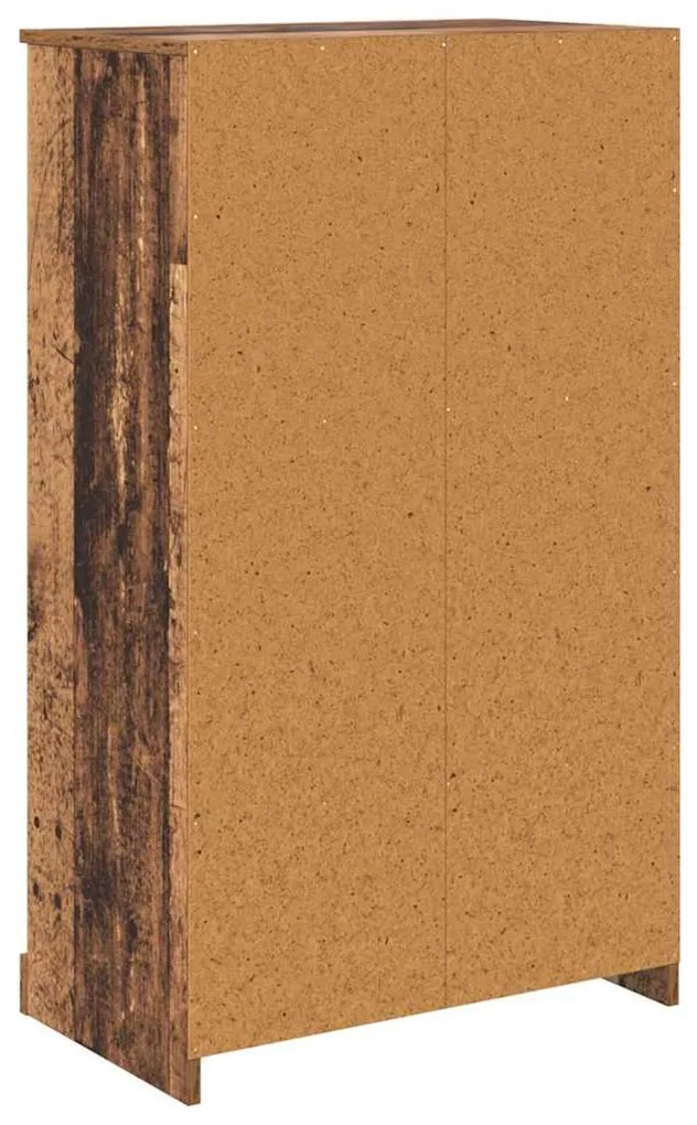 Magasfiú fiókkal Öreg fa 60 x 35,5 x 103,5 cm Faanyag