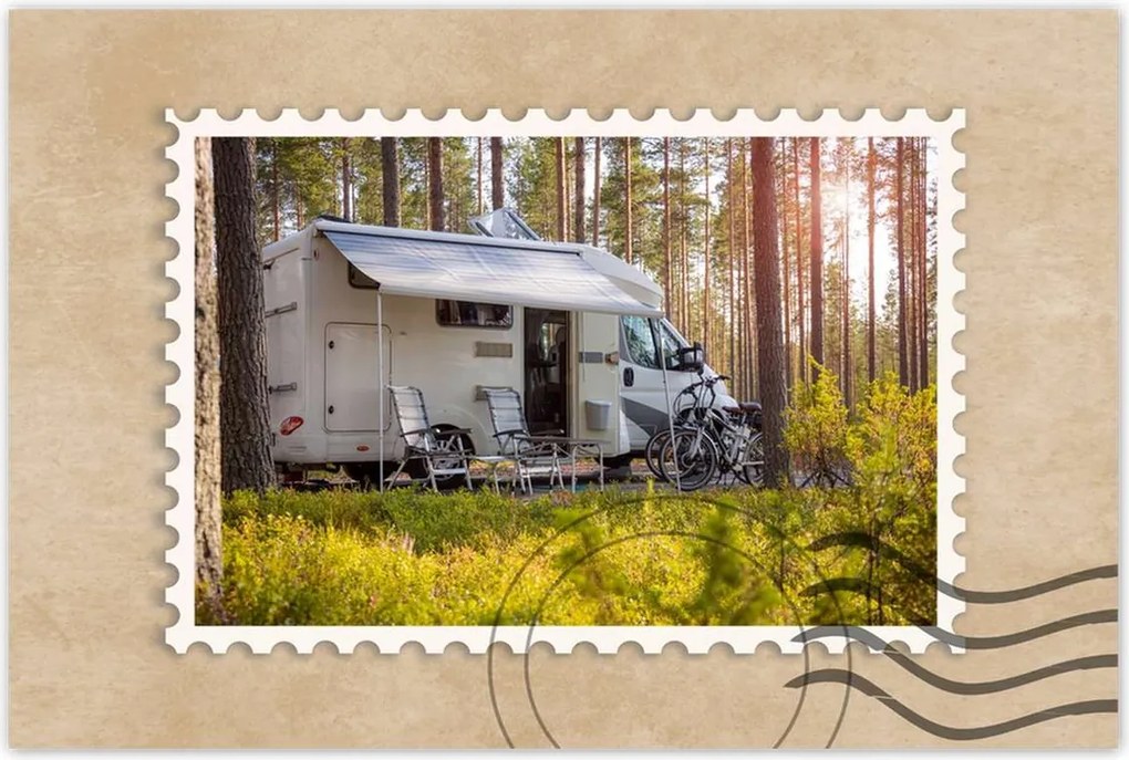 Poszterek 90x60 Lakókocsis kirándulás