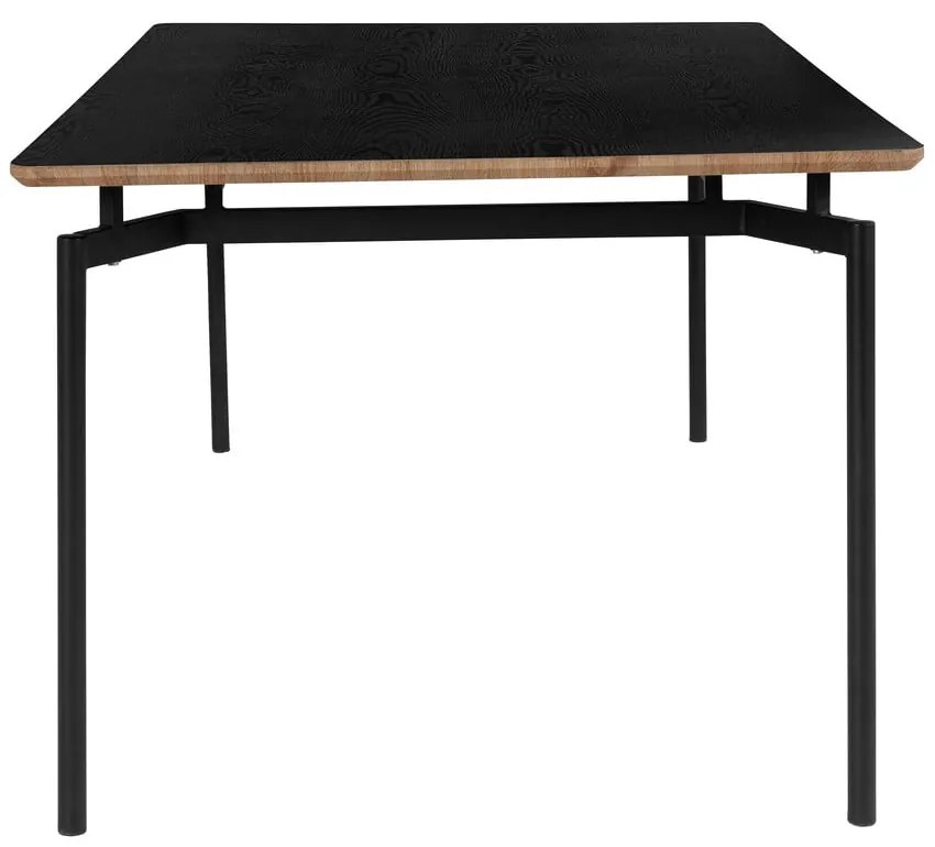Fekete étkezőasztal 90x160 cm Alto – Støraa