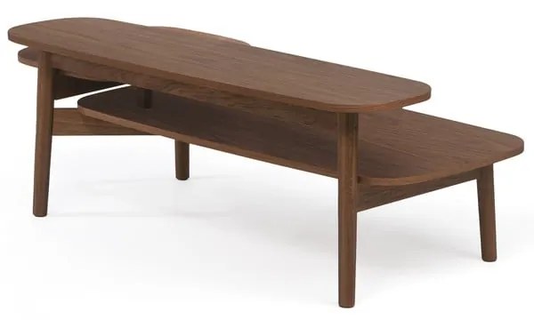 Eichberg dohányzóasztal diófa furnérrel - Woodman