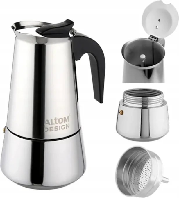 Acél kávéfőző 300 ml Altom Design