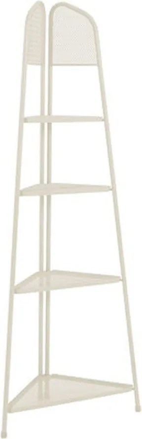 MWH világosbézs fém balkon sarokpolc - magasság 180 cm - Garden Pleasure