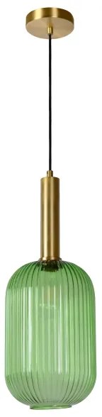 Lucide 45386/20/33 - Csillár zsinóron MALOTO 1xE27/40W/230V á. 20 cm zöld