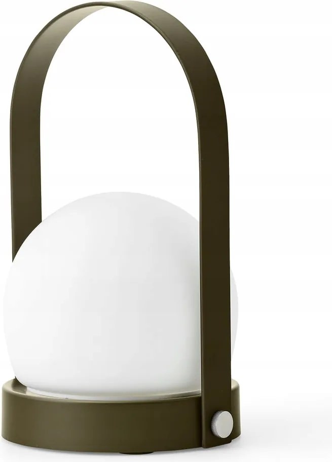 Audo Carrie Led lampion Hordozható vezeték nélküli lámpa zöld olívazöld