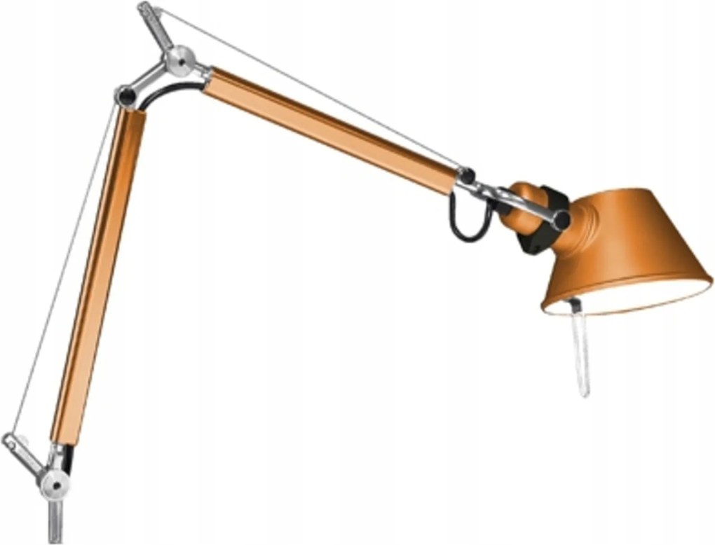 Artemide Tolomeo Micro lámpatest narancssárga, foglalat nélkül, E14