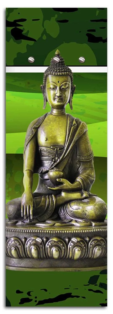 Gario Fali fogas Zöld Buddha Méret: 25 x 70 cm
