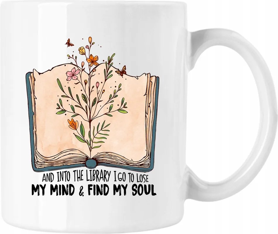 Bögre Könyv Művészet Szeretőnek 3 Fehér 330ml