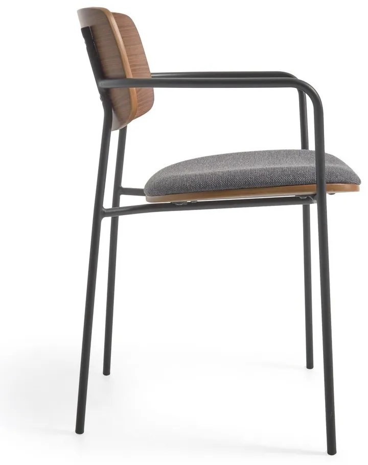 Szürke-barna étkezőszék Maureen – Kave Home