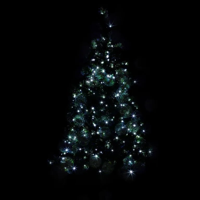 VOLTRONIC® Fényfüzér 5 m 50 LED hideg fehér vezérlő