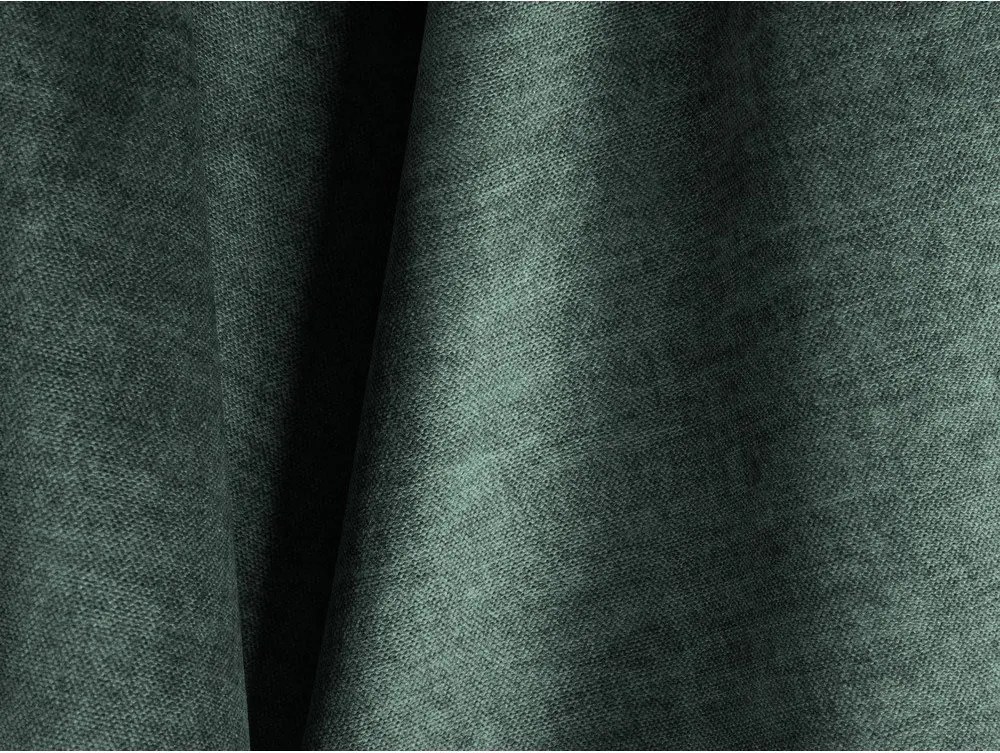 Petróleum színű kárpitozott ágyneműtartós franciaágy ágyráccsal 160x200 cm Martina – Micadoni