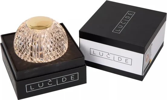 Lucide 13599/02/60 - CINTRA dimmelhető, újratölthető asztali LED-lámpa LED/2W/3,7V 4000 mAh