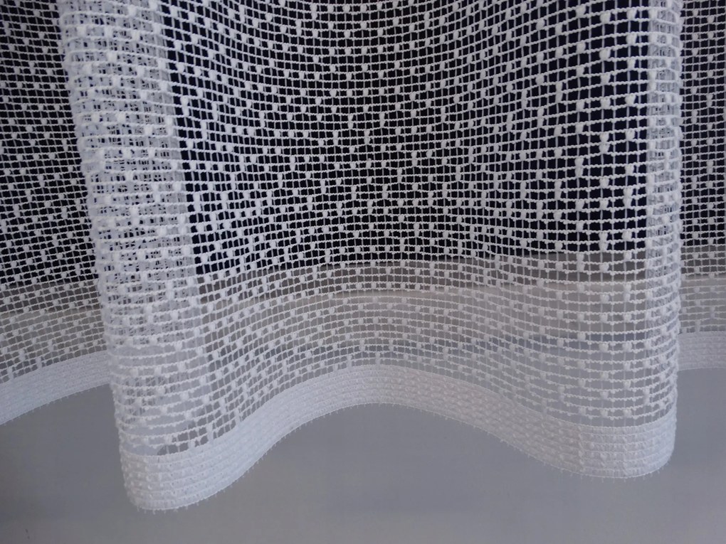 Mg Függönyháló 41002A Fehér 240x150cm kész szalaggal