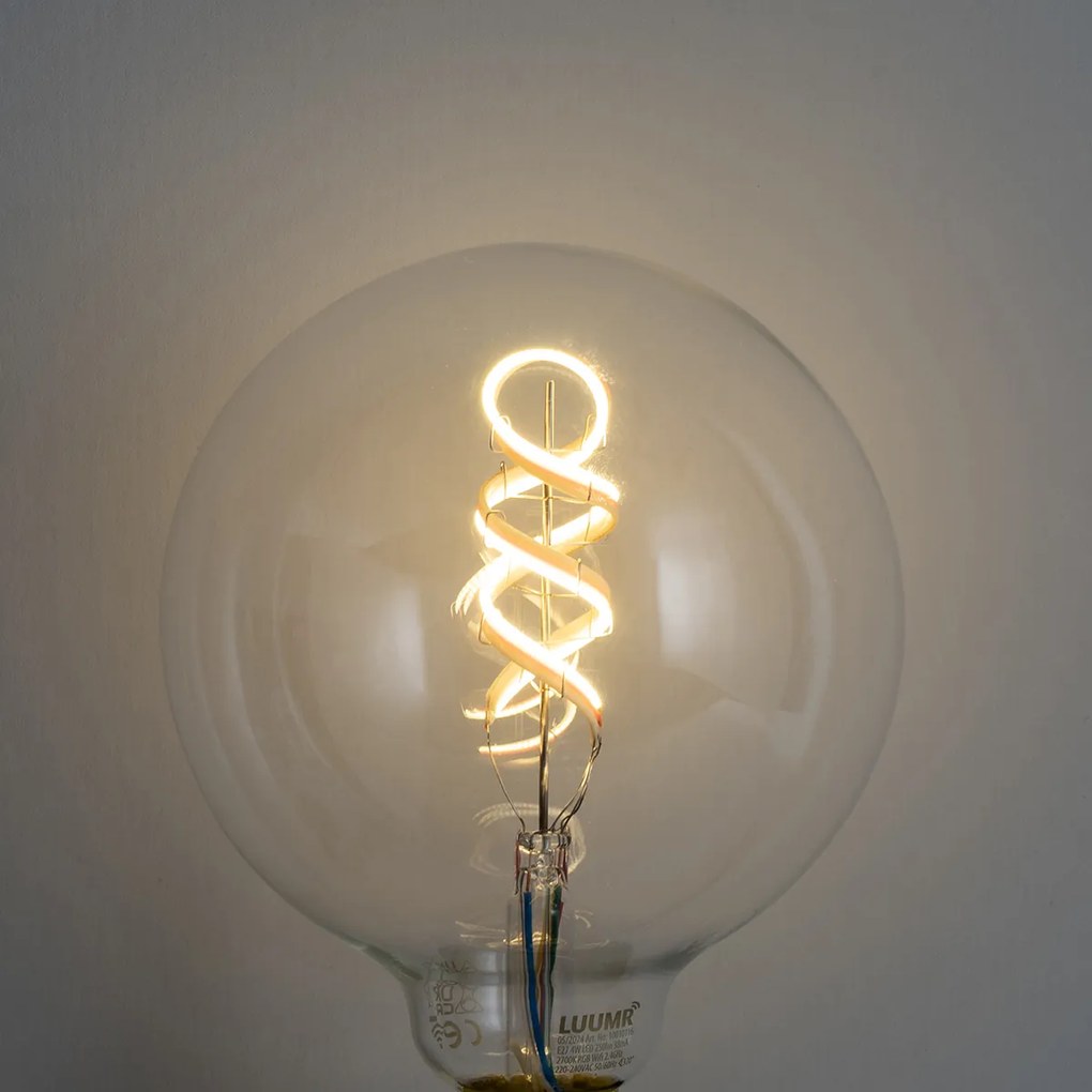 5 db Okos E27 Dimmelhető LED Izzó G125 RGBW 4W 250lm 2700K