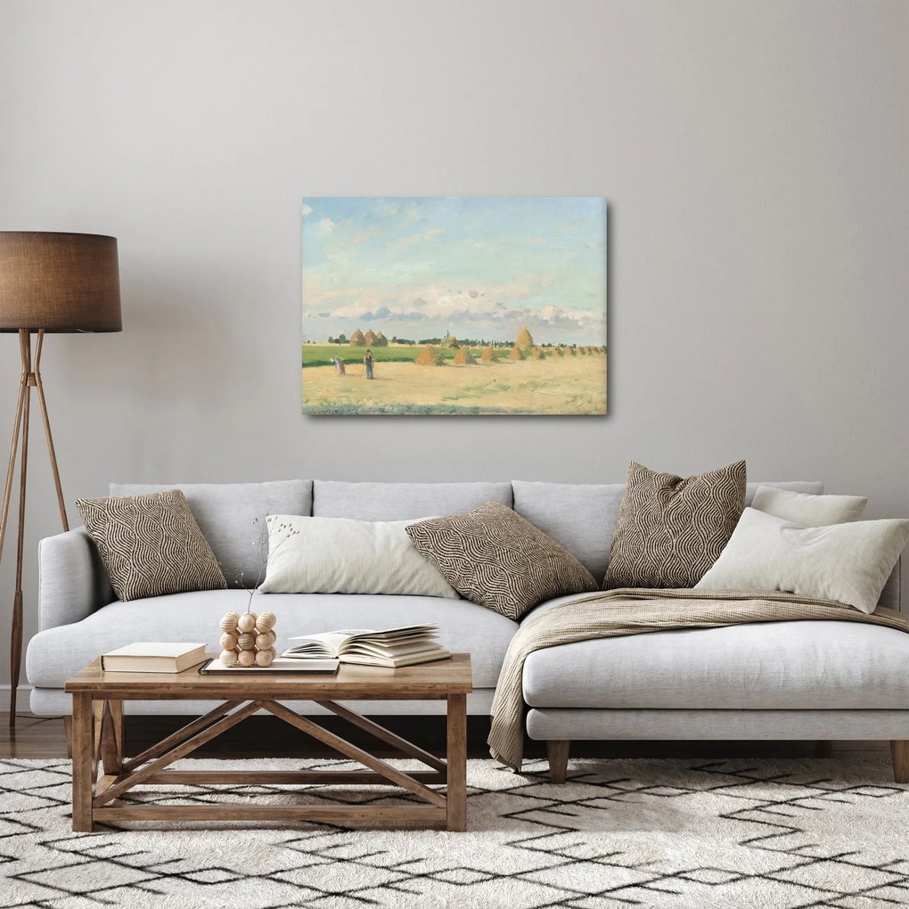 Kép - Camille Pissarro, Landscape, Ile de France, reprodukciók (70x50 cm)