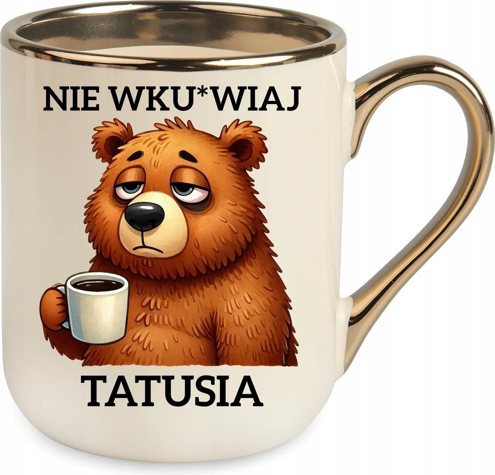 Bögre Elegáns Bézs Ajándék Apák Napja Születésnap Ünnepek Csomagolás