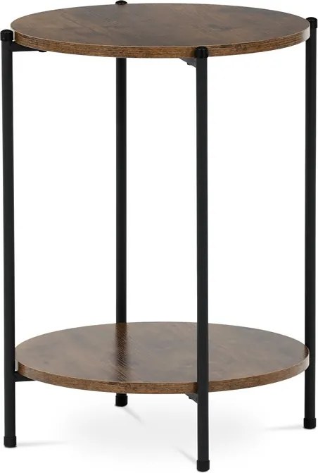 Dohányzóasztal/Tálaló asztal Öregtölgy színben MDF-ből.