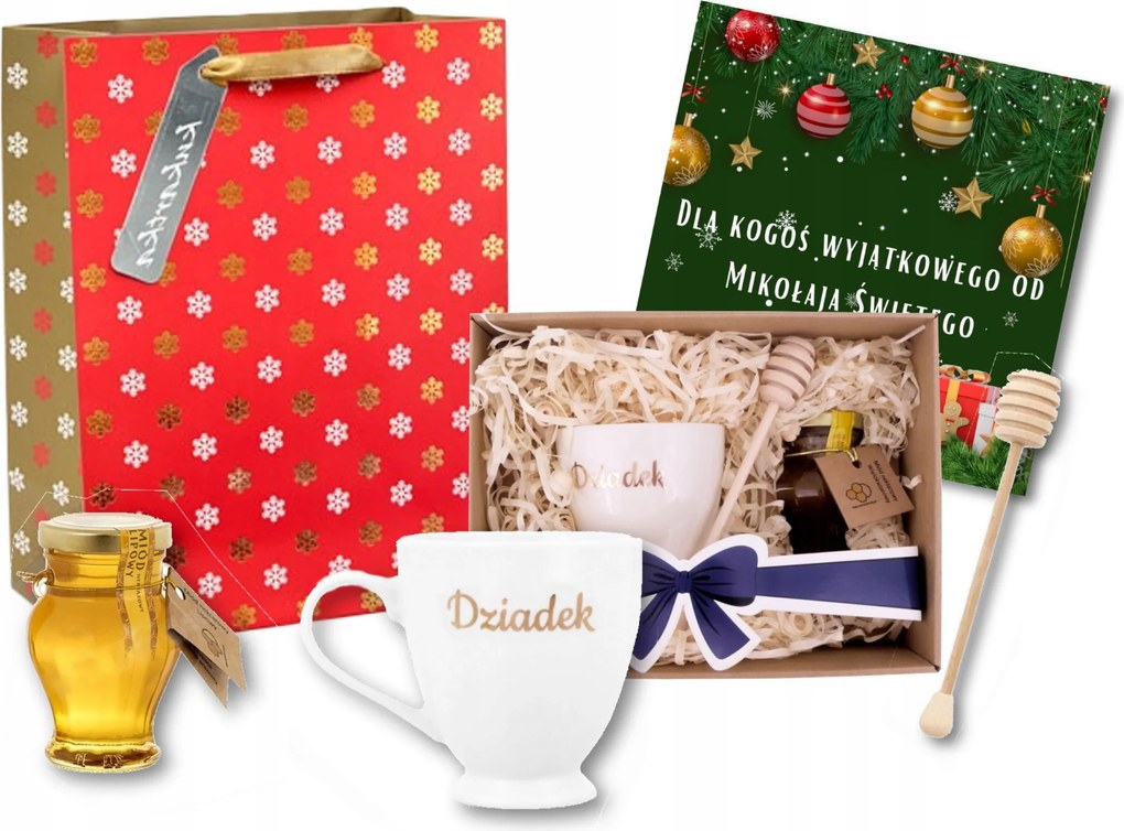 Eredeti ajándék nagypapának Ajándék Mézes Bögre Szett